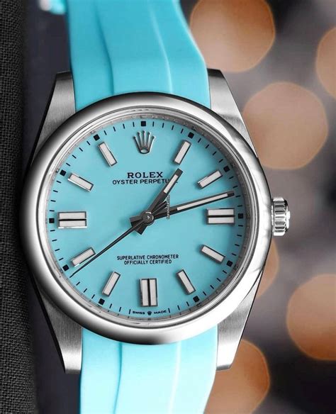 rolex pill blue|rolex op tiffany blue.